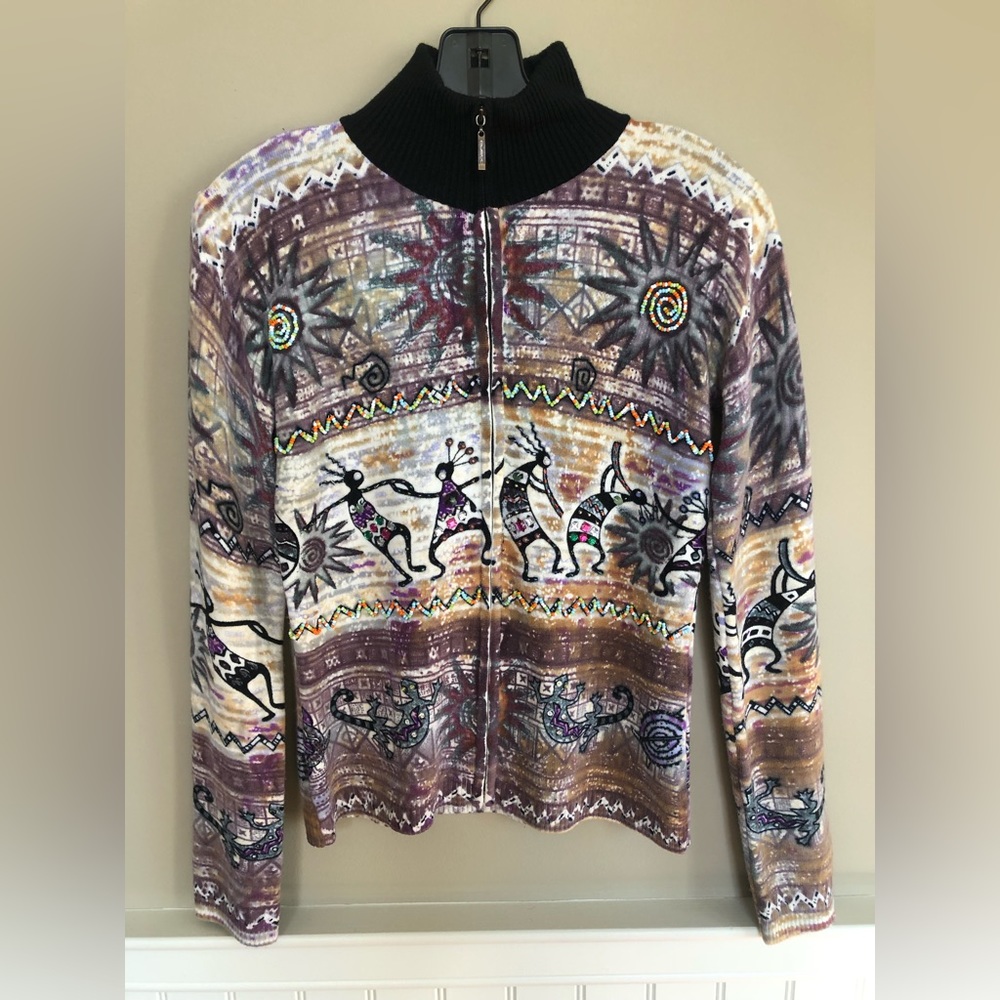 Custo Barcelona; zip sweater; S; like new.